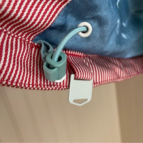 Nike 6.0 Red & White Striped Snowboard Winter Jacket Women’s Size Small - Picture 7 of 10